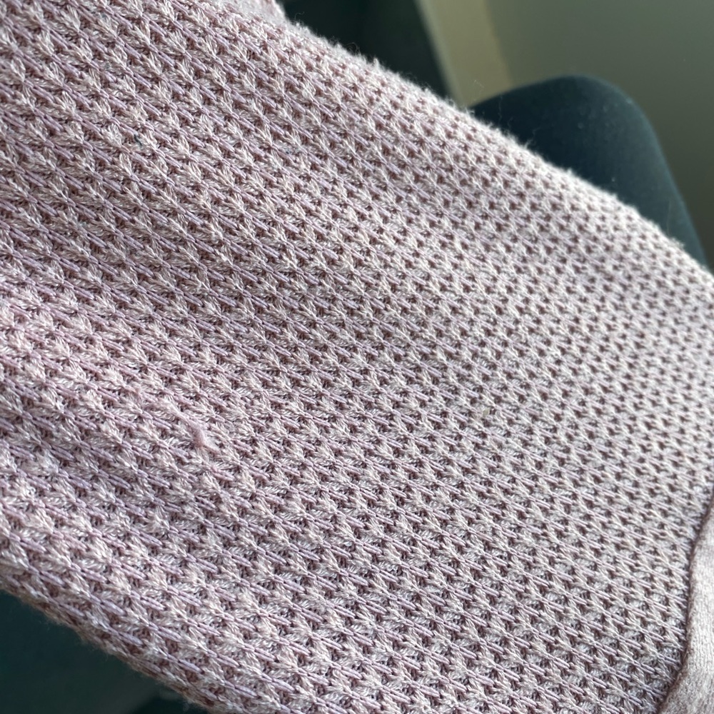 Doe & Rae Pink Button Hoodie - Picture 6 of 6